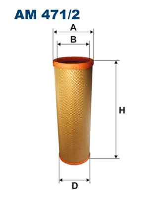 Obrázek produktu pro Vzduchový filtr FILTRON AM 471/2