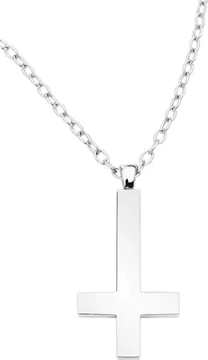Produktbild von etNox hard and heavy Halskette Uni Big Plain Cross Standard Standard