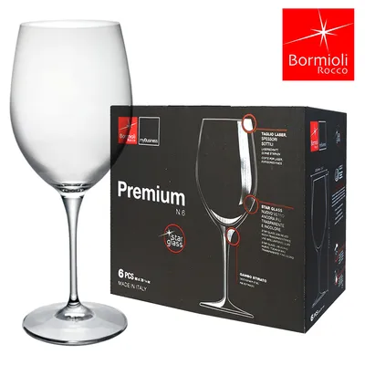 Immagine prodotto di Bicchieri da vino Bormioli Rocco Premium - 600 ml - 6 pezzi