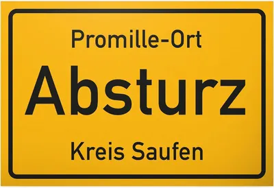 Productafbeelding van Bedankt! alcohol val - Plastic bord met spreuk - Grappig cadeau voor hem - Cadeau-idee verjaardagscadeau mannen/jongens