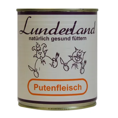 Produktbild von Lunderland - Dosenfleisch Putenfleisch Dose 800g