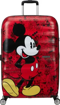 Produktbild von American Tourister Wavebreaker Disney Spinner 77 / 28 Disney Trolley Mickey Comics Red rot