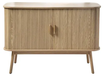 Produktbild von Vintage-Sideboard in Holzoptik mit 2 Schiebetüren, B 110 cm – ERNEST