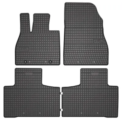 Produktbild von Gummi-Fußmatten für BYD Sealion 7 2023- (SUV) – 4-tlg, Schwarz, passgenau – Wielganizator SolidPRO