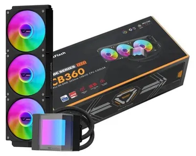 Imagen del producto de darkFlash - CB360 BLACK - Refrigeración para CPU