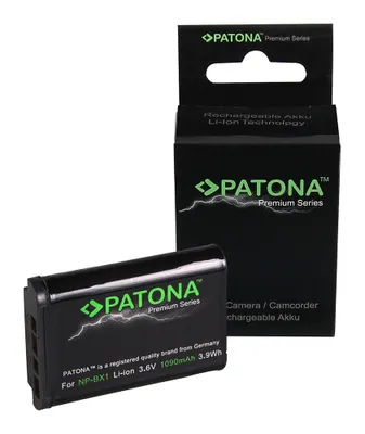 Immagine prodotto di Batteria premium per. Sony NP-BX1 Cyber-shot DSC HX300 DSC HX50V DSC RX1 DSC RX100 di PATONA