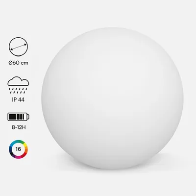 Produktbild von sweeek - LED-Kugel 60cm - Dekorative Leuchtkugel