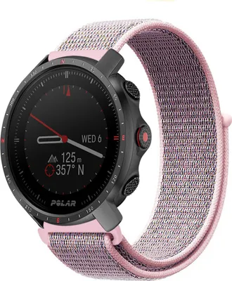 Produktbild von Strap-it Polar Grit X Pro Nylonarmband (Rosa Sand)