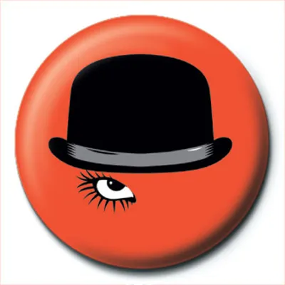 Immagine prodotto di Arancia meccanica - Distintivo a bottone - Bowler