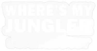 Produktbild von Spreadshirt Where’s My Jungler | Gaming Sticker Aufkleber, 10 x 10 cm, Transparent glänzend