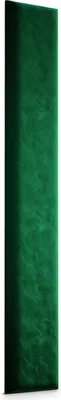 Zdjęcie produktu dla Panel Tapicerowany Prostokąt 100cm x 20cm Butelkowa Zieleń MAGIC VELVET 2225