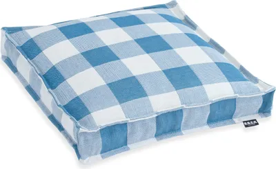 Produktbild von H.O.C.K. Garny Outdoor Stuhlkissen 40x40x5cm Karo blau weiß cobo
