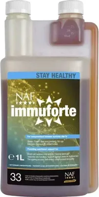 Produktbild von Naf Equine Immuforte Immunsystemlösung Ergänzungsfuttermittel Durchsichtig Durchsichtig One Size
