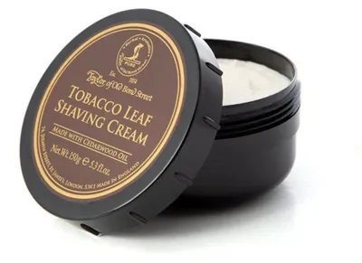 Image de Crème à raser Taylor of Old Bond Street Tobacco Leaf (150 g)