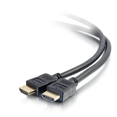 Produktbild von C2G 2 m Premium High Speed HDMI[R]-Kabel mit Ethernet - 4K 60Hz, 1,83 m, HDMI Typ A (Standard), HDMI Typ A (Standard), 18 Gbit/s, Schwarz