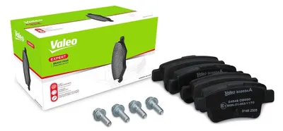 Image de Jeu de plaquettes de frein pour disques arrière 17,3 mm VALEO, notamment pour OPEL CORSA