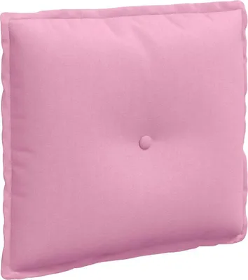 Immagine prodotto di vidaXL Cuscino schienale rosa 50 x 19 x 45 cm in tessuto