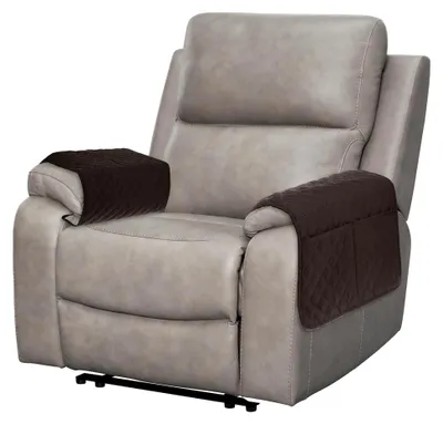 Produktbild von 2 Stück Armlehnenbezüge für Sofa und Sessel mit Seitentasche