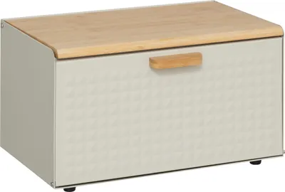 Produktbild von Brotkasten aus Metall SENSIA mit Bambusdeckel