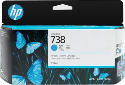 Immagine prodotto di HP 738      Cyan                Tintenpatrone 130ml