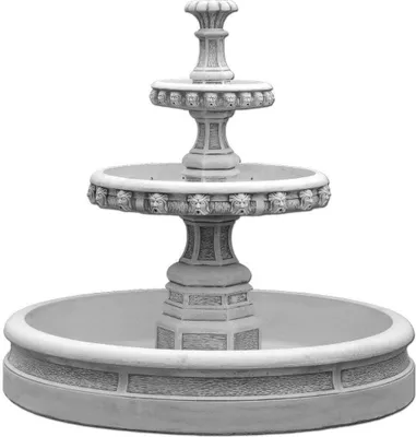 Produktbild von ANTIKES WOHNDESIGN Spring- & Zierbrunnen AWD-SS-129 B:113cm H:107cm