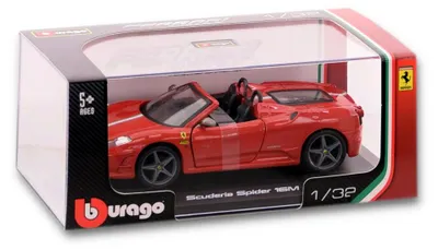 Produktbild von Bburago - Modellauto - Ferrari (Maßstab 1:32) Scuderia Spider 16M