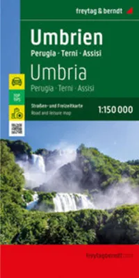 Produktbild von freytag & berndt Straßenkarte Umbrien 1:150.000