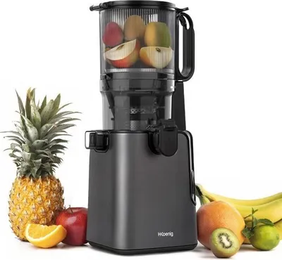 Produktbild von Entsafter HKoeNIG GSX26, Langsame Entsaftung, 250 W, 1,8 L, Große Öffnung, Schwarz