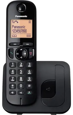Immagine prodotto di Telefono cordless panasonic kx-tgc250spb/nero