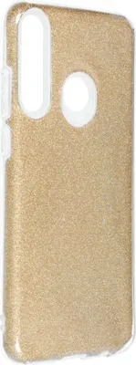 Produktbild von König Design Hülle kompatibel mit Huawei Y6p Kunststoff Soft Handyhülle - Handy Case Gold