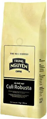 Produktbild von Trung Nguyen | Kaffe Bohnen Culi Robusta - 1 Kg - Starker Geschmack - 100% Robusta - Aromatisch - Vietnamesischer Kaffee