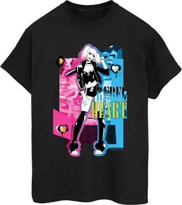 Produktbild von DC Comics - T-Shirt für Damen BI51820 (4XL) (Schwarz)