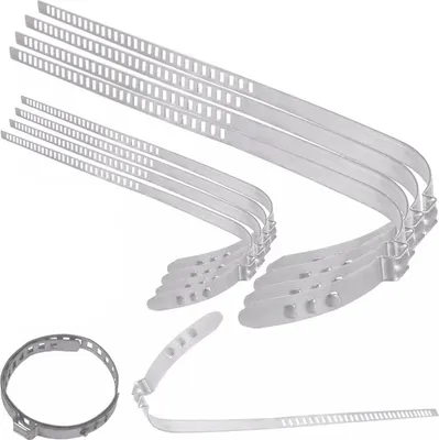 Produktbild von Achsmanschetten Schellen 9 mm, 4x lang 4x kurz