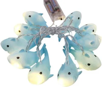 Image de Guirlande lumineuse LED pour chambre d'enfant - Veilleuse - Éclairage d'ambiance - Éclairage LED - Lampes pour chambre d'enfant - Effets lumineux décoratifs