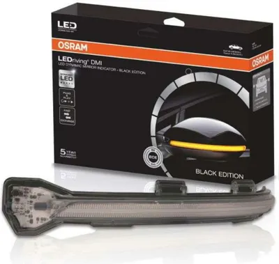 Zdjęcie produktu dla OSRAM LEDRiving dynamiczny kierunkowskaz LED do lusterka AUDI A3 8V - Black Edition LEDDMI 8V0 BK