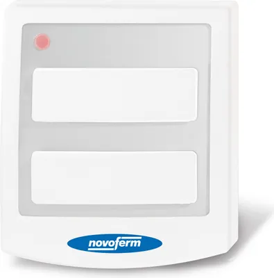 Produktbild von Novoferm Funk-Innentaster Signal 111 Farbe weiß, 2-Kanäle, Frequenz 433 MHz