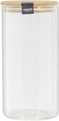 Obrázok produktu pre Priehľadná sklenená nádoba 12 l Bambus 103 x 20 cm KA4371