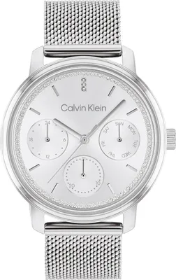 Produktbild von CALVIN KLEIN Damenarmbanduhr MINIMALISTIC MULTI MESH 25200180 Quarz 37mm 199,00