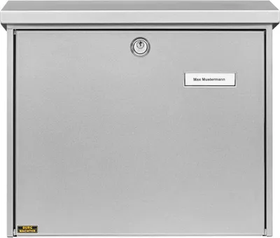 Obrázok produktu pre Burg-Wächter Comfort 913 Si - Pfostenmontierter Briefkasten - Stahl - Silber - Horizontal - Schlüssel - 1 Stück(e)