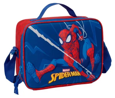 Produktbild von Safta Spider-man 3d Lunchtasche Blau Kinder Blau One Size
