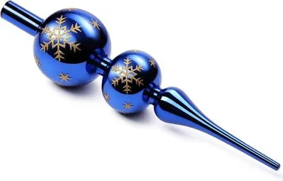 Image de Décoration pour sapin de Noël - Pointe de sapin - Ornement pour sapin de Noël - Bougeoir - Décoration - Pointe de sapin - Décoration de Noël