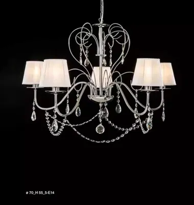 Image de Lustre en cristal lustre élégant plafond suspensions