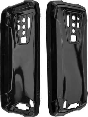 Image de caseroxx Housse de protection TPU compatible avec Blackview BV6900 / BV6900 Pro, étui en caoutchouc pour téléphone portable noir
