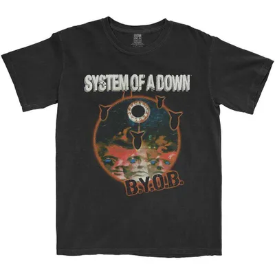 Produktbild von System of a Down BYOB Classic Black L T-Shirt