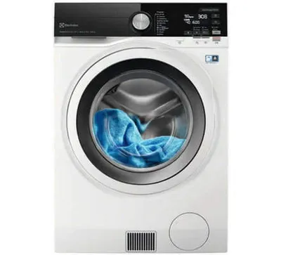 Produktbild von Electrolux EW9WN249W, Frontlader, Freistehend, Weiß, Links, Tasten, Drehregler, LED