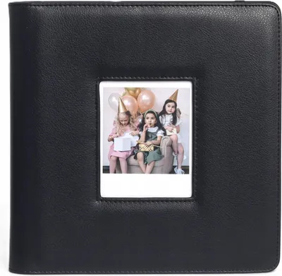 Image de Album photo 288 pcs. Fuji INSTAX Wide 400 / 300 / Polaroid 600 / NOW / Noir
