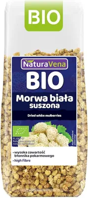 MORWA BIAŁA SUSZONA BIO 100 g - NATURAVENA