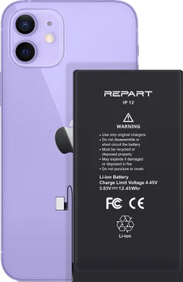Produktbild von REPART Akku für Apple iPhone 12 3250mAh Handy Akku Li-Ion Ersatzakku Smartphone Batterie Reparatur