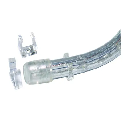Productafbeelding van 100 bevestigingsclips voor LED-schakellampen, type PENLIGHT©, voor het bevestigen van lichtslangen