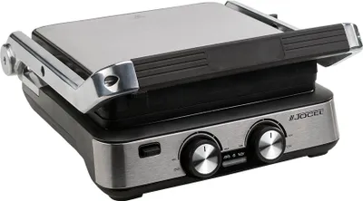 Obrázek produktu pro Jocel JGR011732, Černá, Nerezová ocel, Obdélníkový, Otočné, 2 zóna/zón, 2000 W, 220 - 240 V